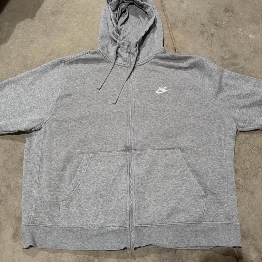 Vintage Nike Grey Zip Up Mens sz XL